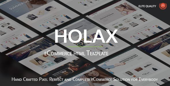 Holax Multipurpose eCommerce HTML Template