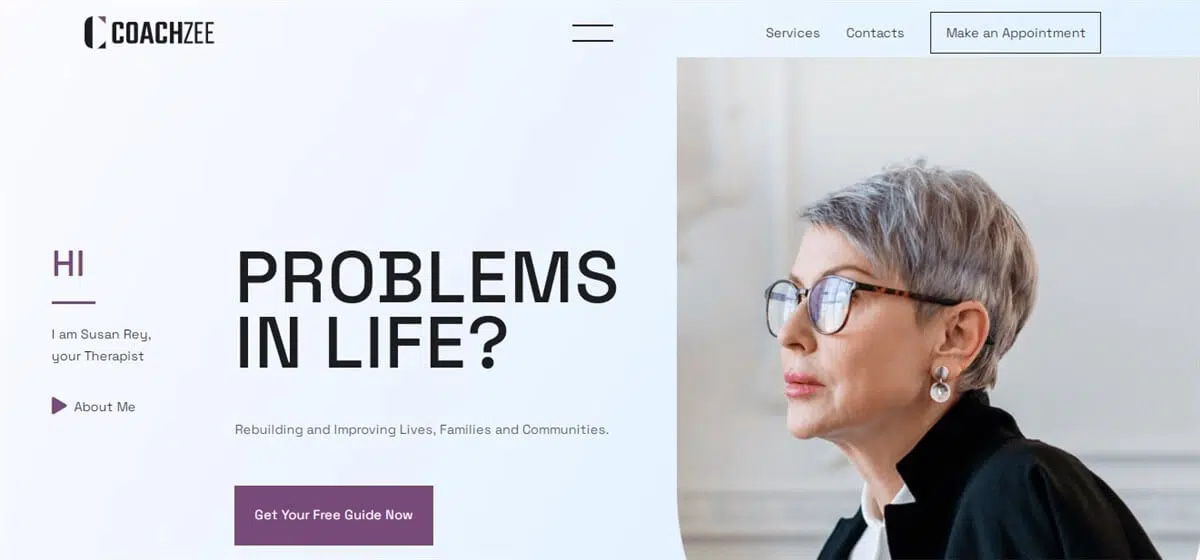 Coachzee - Psychologist WordPress Theme