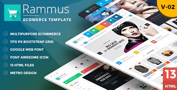 Rammus Fashion Store HTML Template