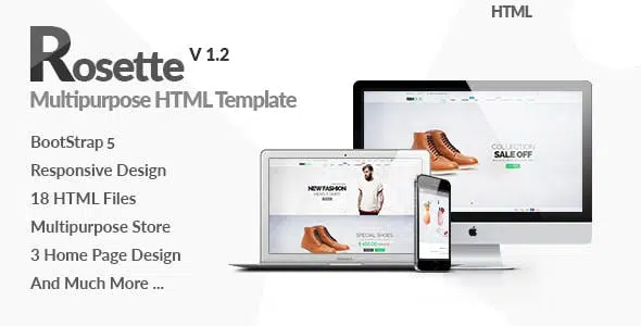 Rosette – Fashion Store HTML Template