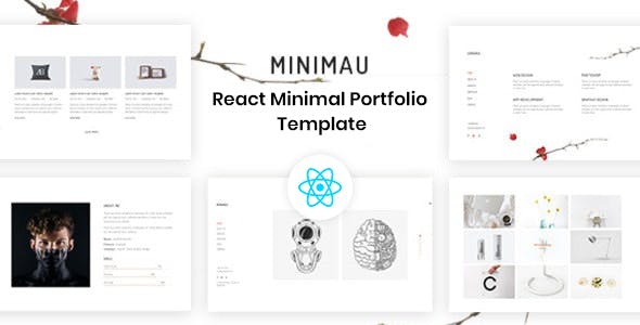 Minimau - React Portfolio Template