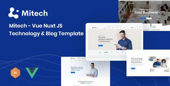 Mitech - Vue Nuxt JS Technology Template