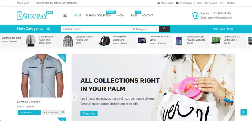 Shopay - Responsive WooCommerce WordPress Theme