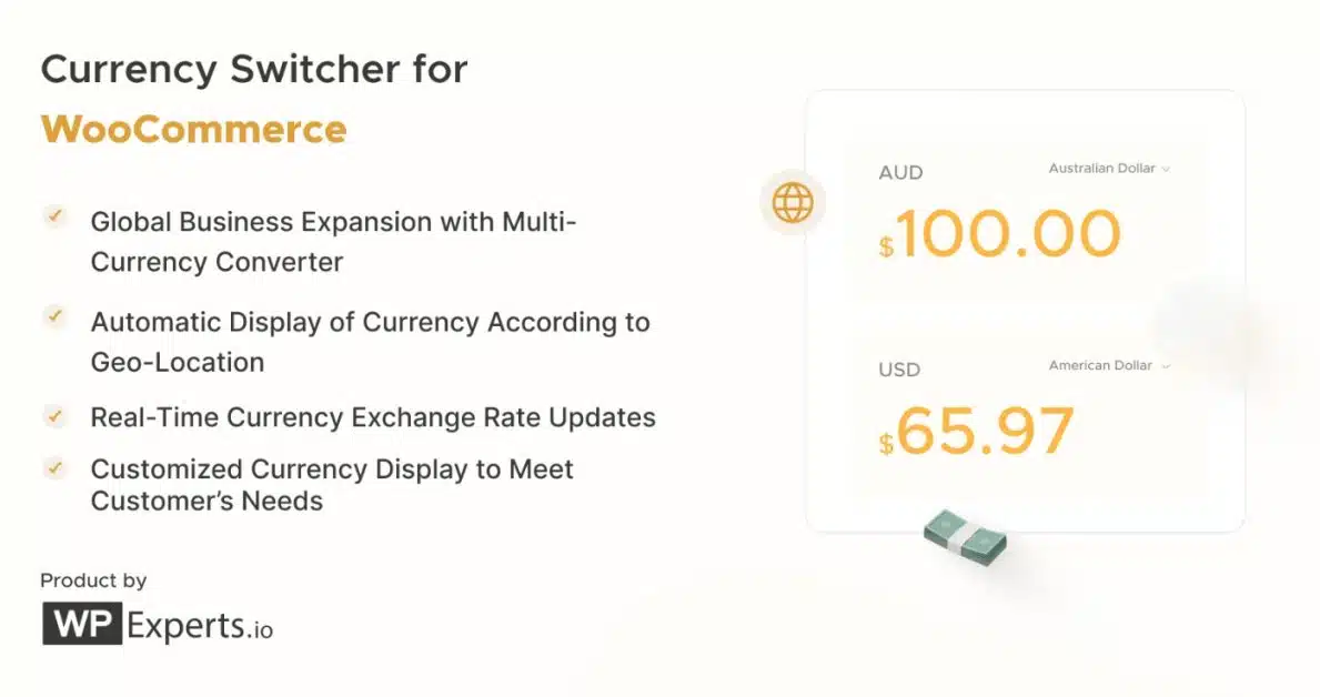 Currency Switcher For WooCommerce