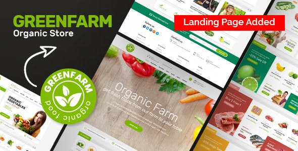 Organic Food Shopify eCommerce Theme – Greenfarm