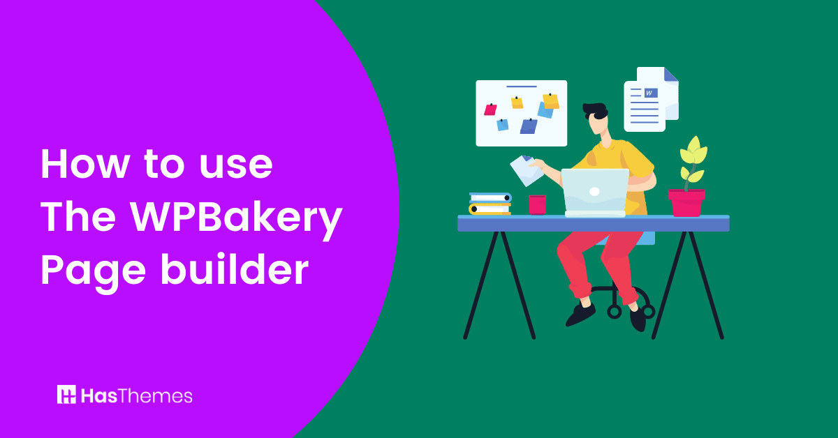 How to use the WPBakery page builder