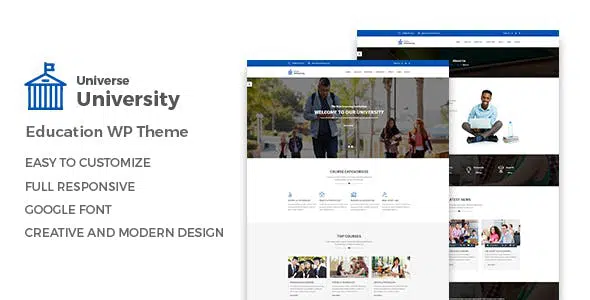 Universe – University Website Template using Bootstrap