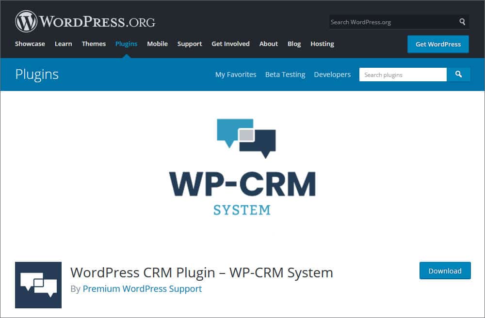 WordPress CRM Plugin WP-CRM System
