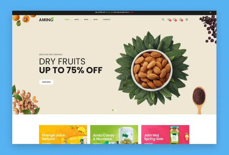 Amino - Organic and Multipurpose Bootstrap 5 Template