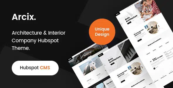 Arcix Architecture HubSpot theme