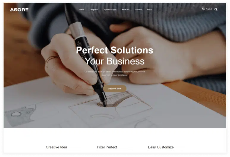 Asore Business HubSpot Theme