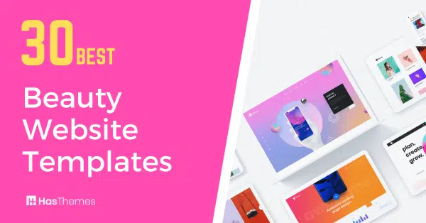 Beauty Website Templates