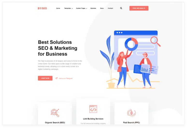 Boseo Digital Marketing HubSpot Theme