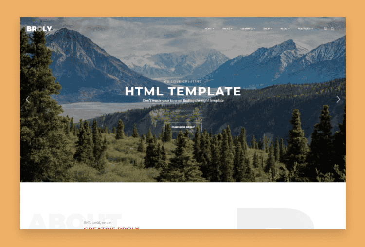 Broly - Creative Multi-Concept HTML Template