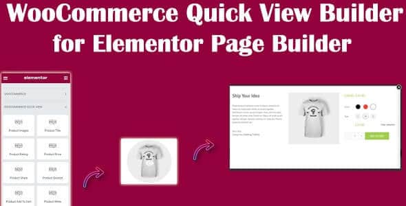 WooCommerce Quick View Builder for Elementor Page Builder