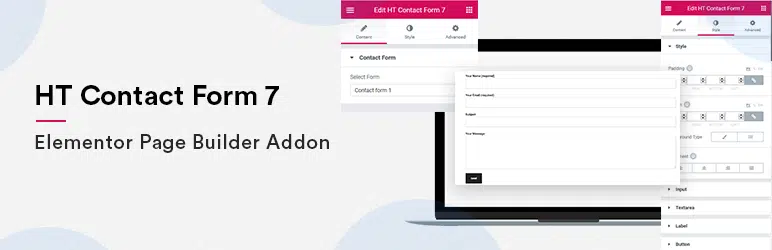 Contact Form 7 Widget For Elementor Page Builder