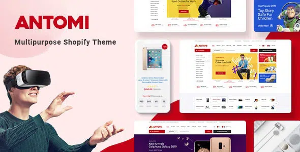 Antomi - Multipurpose Shopify Theme