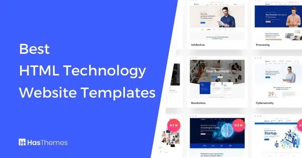 HTML Technology Website Templates