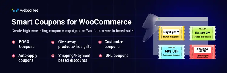 Smart Coupons for WooCommerce