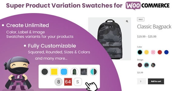 Super Product Variation Swatches for WooCommerce by highwarden