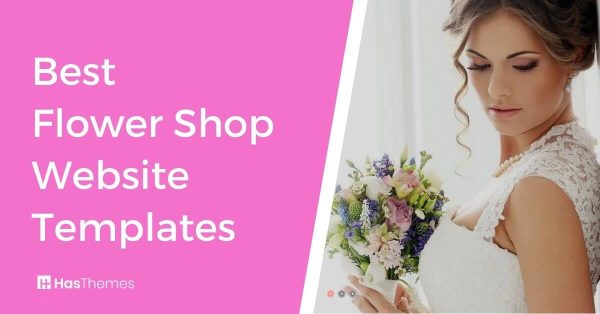 flower shop website templates