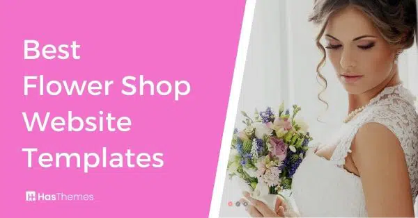 flower shop website templates