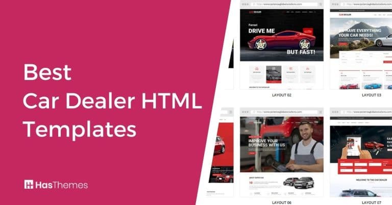 car dealer html templates
