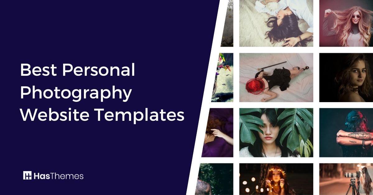 personal photography website templates