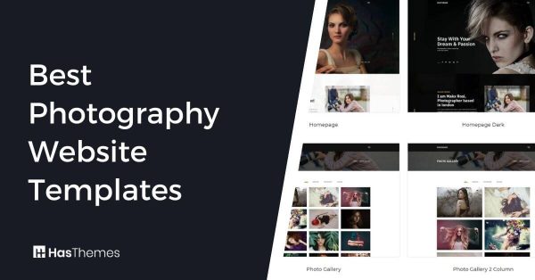 Professional Photography Website Templates