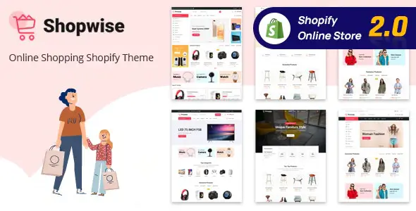Shopwise - Shopify Theme with Color Swatches