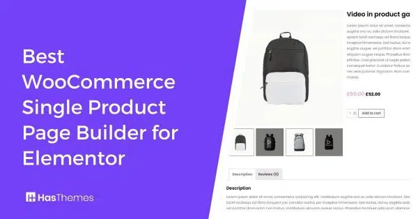 woocommerce single product page builder
