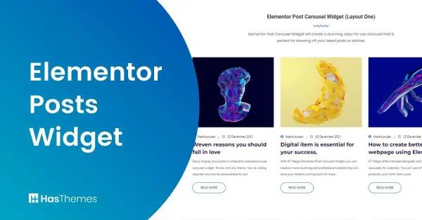 Elementor Posts Widget