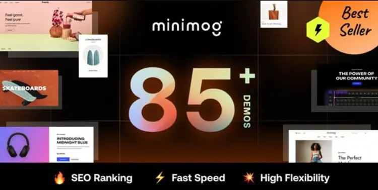 Minimog the ultimate Shopify theme