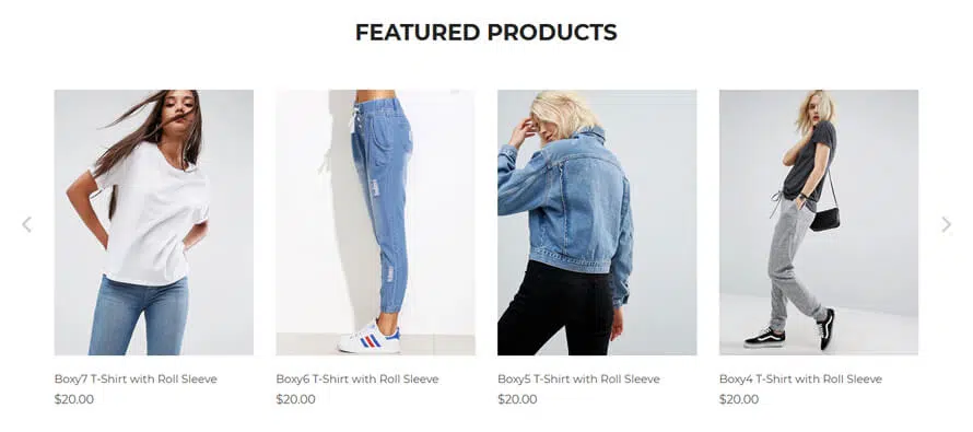 shopify featured product