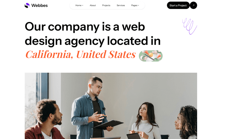 Webbes - Agency Webflow Template