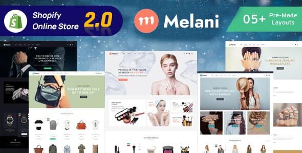 Melani - Cosmetic & Jewelry Shopify theme