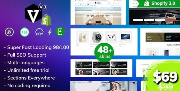 Vodoma Shopify Theme