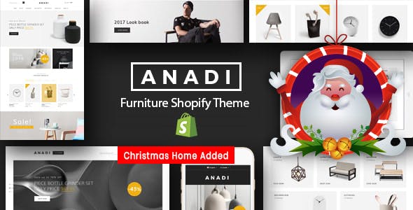 Anadi – Furniture Store Shopify Theme