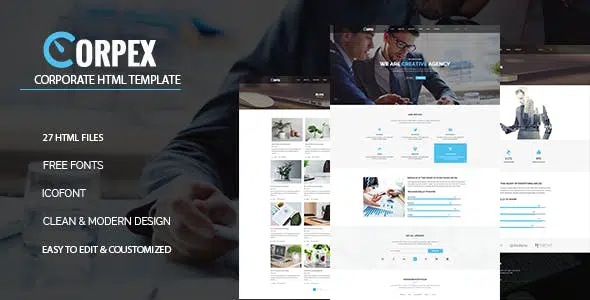Corpex – Corporate Bootstrap Template