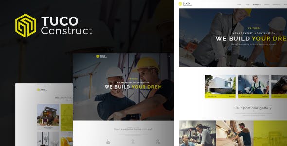 Tuco – Construction Building Company WordPress Theme