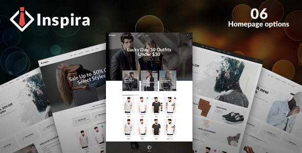 INSPIRA Fashion Store HTML Template