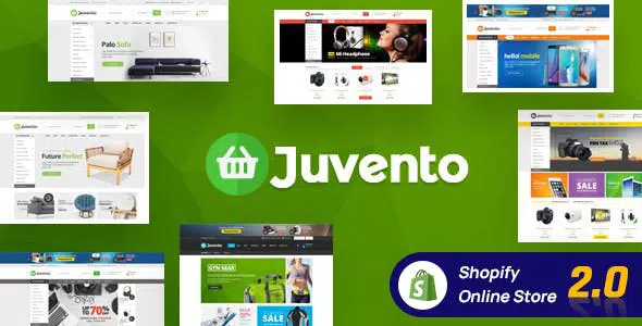 Juvento Electronics, Furniture, Sports Store Shopify Theme