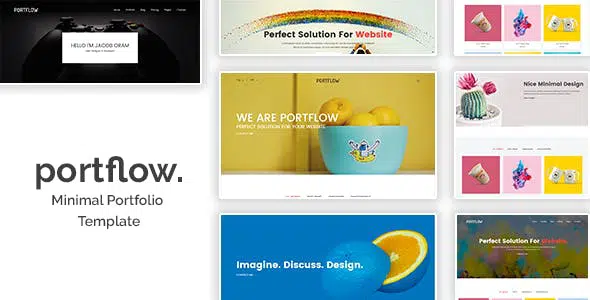 Portflow - Minimal Portfolio HTML Template