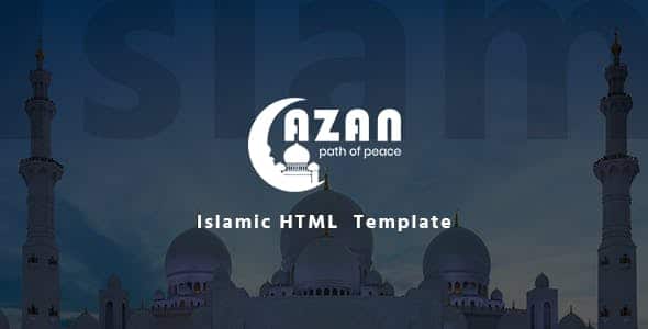 Azan – Islamic HTML Template