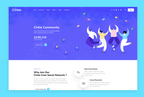 10 Best Social Media Website Templates 2026 [Bootstrap] - HasThemes Blog