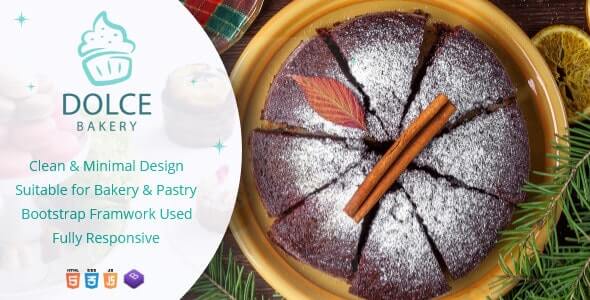 Dolce Bakery HTML Template
