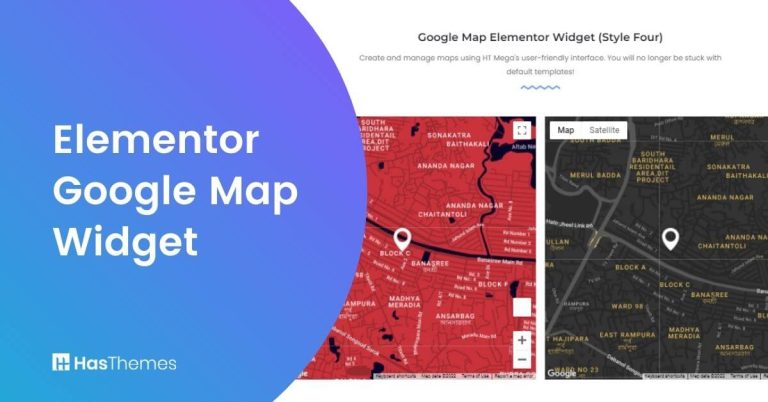 Elementor Google Map Widget