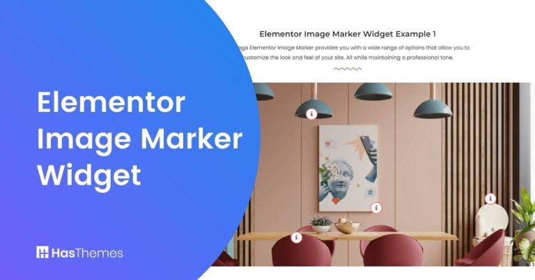 Elementor Image Marker Widget