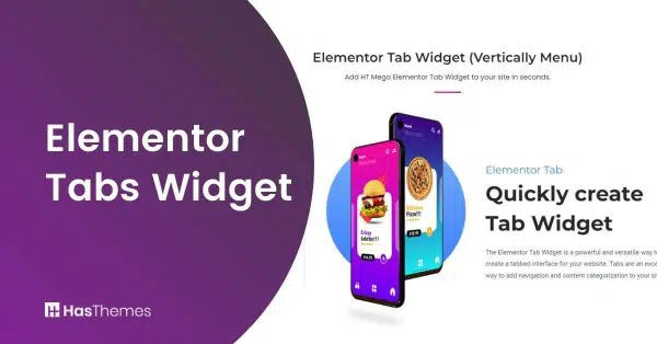 Elementor Tabs Widget