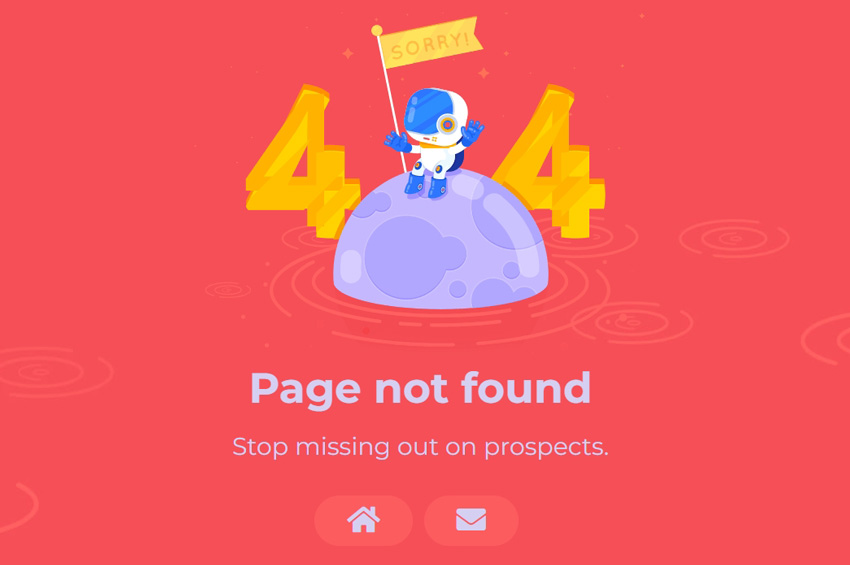 404 widget Style three